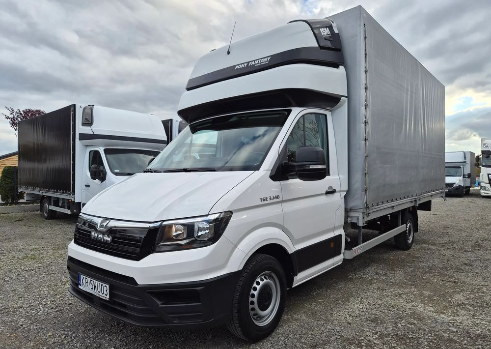 MAN TGE 10 PALET zaw.poduszki 2021r EURO 6 - 平板货车:图2 MAN TGE 10 PALET zaw.poduszki 2021r EURO 6 - 平板货车:图2