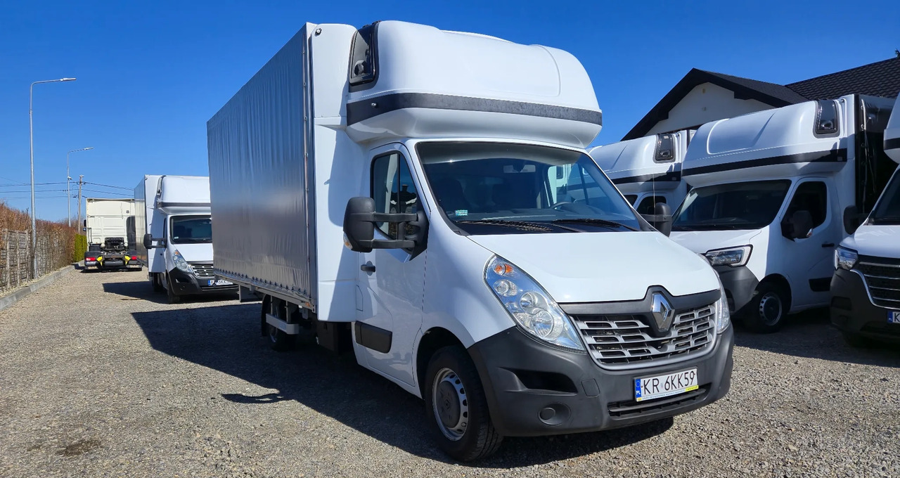 Renault Master 2x +zabudowa 12 palet-reg wysokości Spanie XXL - 侧帘货车:图3 Renault Master 2x +zabudowa 12 palet-reg wysokości Spanie XXL - 侧帘货车:图3