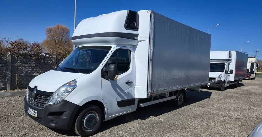Renault Master 2x +zabudowa 12 palet-reg wysokości Spanie XXL - 侧帘货车:图3 Renault Master 2x +zabudowa 12 palet-reg wysokości Spanie XXL - 侧帘货车:图3