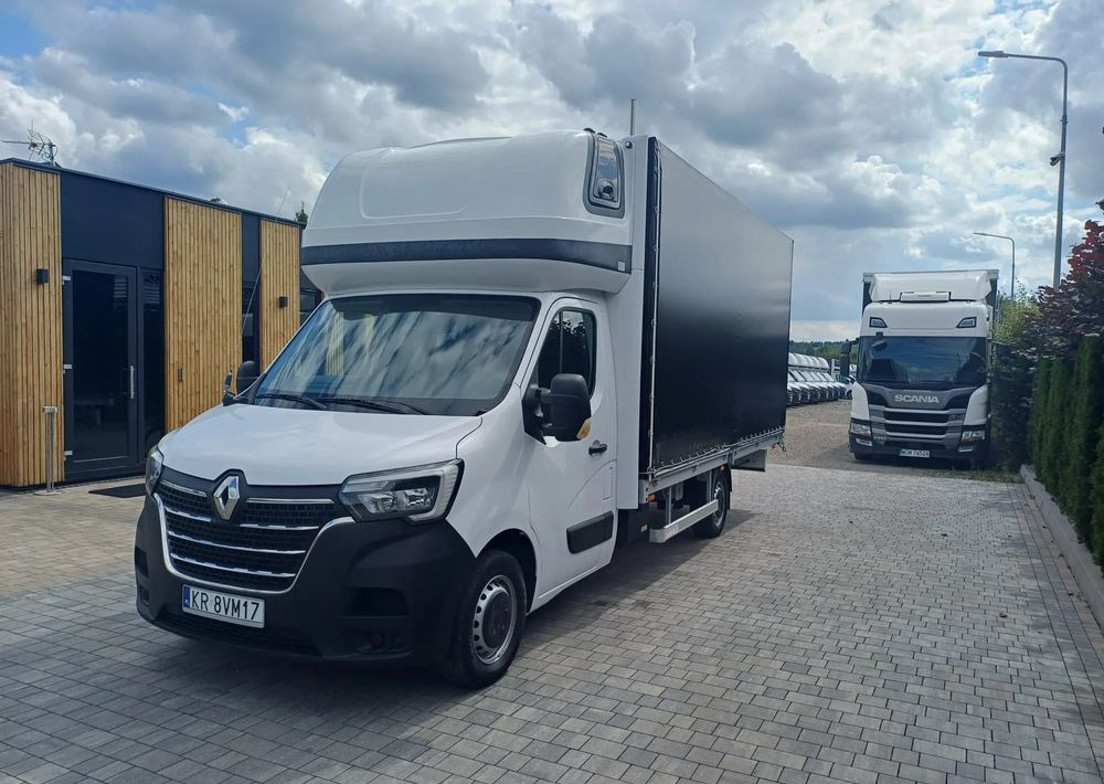 Renault Master IV 10 PALET zaw.poduszki 2021r EURO 6 - 侧帘货车:图1 Renault Master IV 10 PALET zaw.poduszki 2021r EURO 6 - 侧帘货车:图1