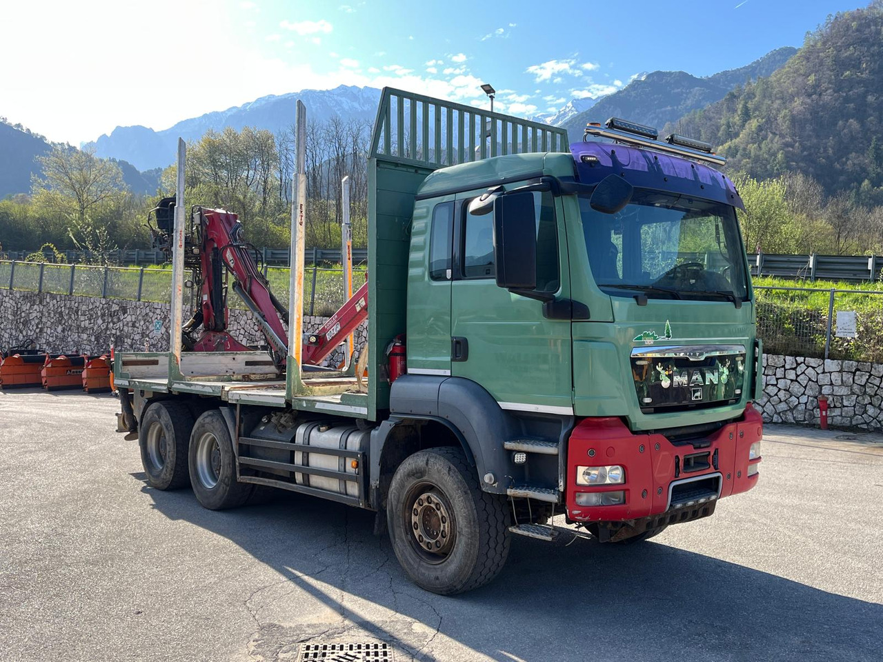 MAN TGS 33.480 - 木材运输车:图4 MAN TGS 33.480 - 木材运输车:图4