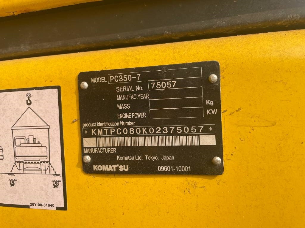 Komatsu PC 350-7  - 履带式挖掘机:图5 Komatsu PC 350-7  - 履带式挖掘机:图5