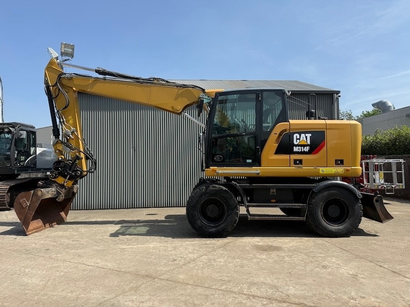 CAT M314F - 轮式挖掘机:图1 CAT M314F - 轮式挖掘机:图1