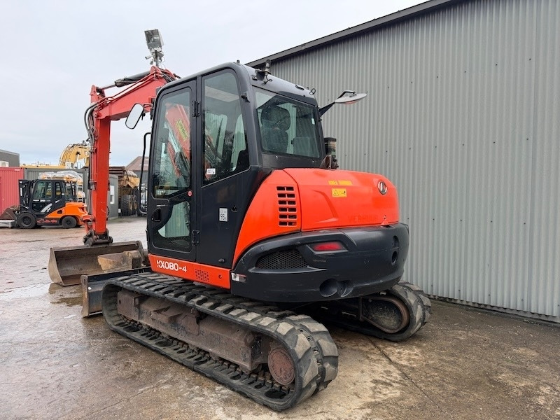 Kubota KX 080-4 - 小型挖掘机:图2 Kubota KX 080-4 - 小型挖掘机:图2