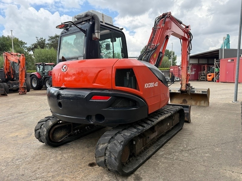 Kubota KX 080-4  - 小型挖掘机:图4 Kubota KX 080-4  - 小型挖掘机:图4