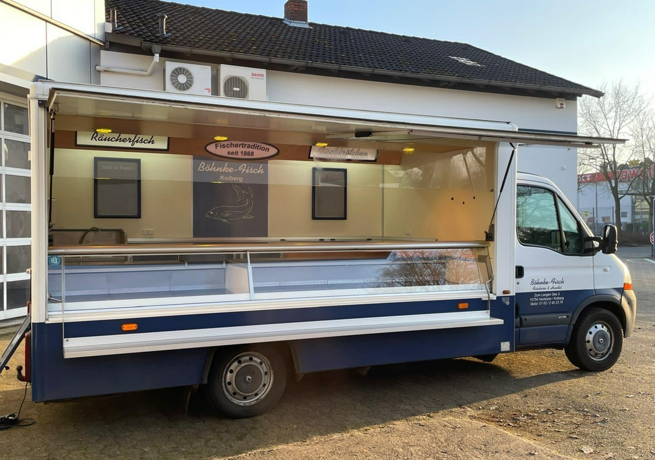 Renault Master Autosklep Wędlin Ryba Gastronomiczny Food Truck Foodtruck sklep Borc - 自动售货卡车:图1 Renault Master Autosklep Wędlin Ryba Gastronomiczny Food Truck Foodtruck sklep Borc - 自动售货卡车:图1