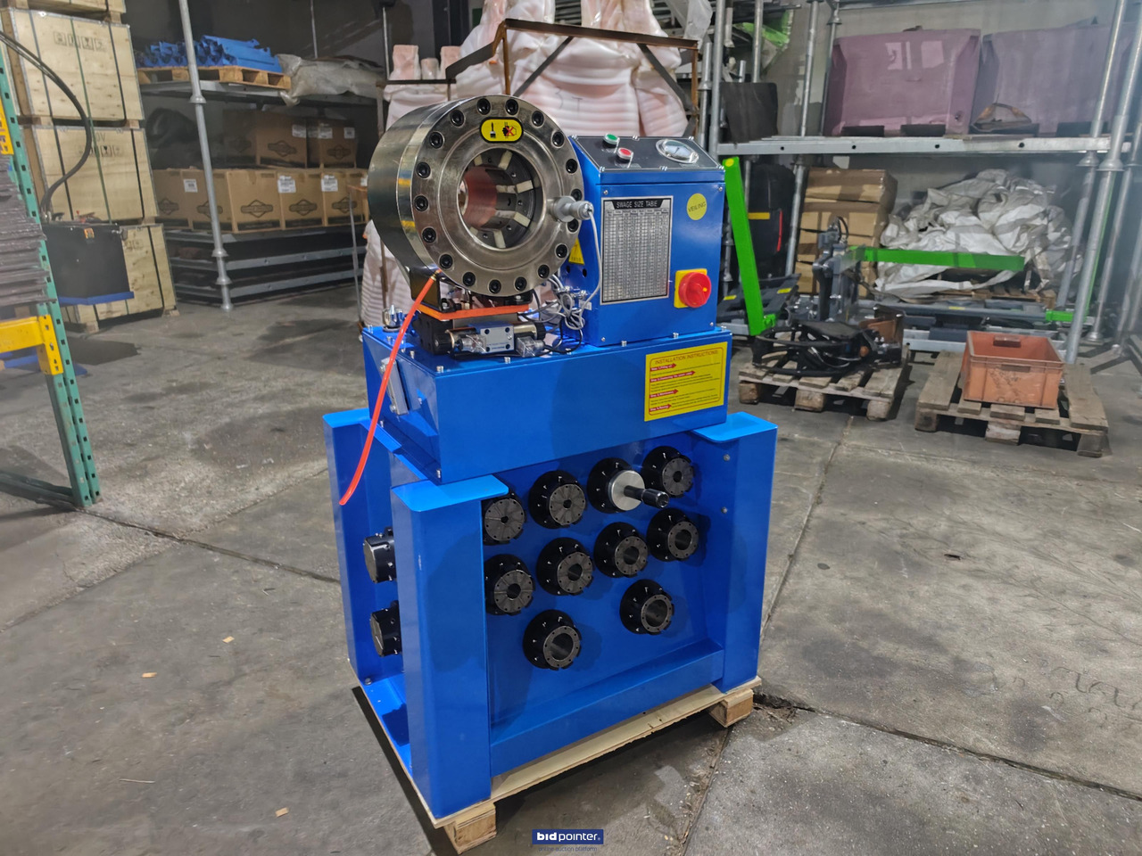 Slangen pers met trompet 380V - 车间设备:图1 Slangen pers met trompet 380V - 车间设备:图1