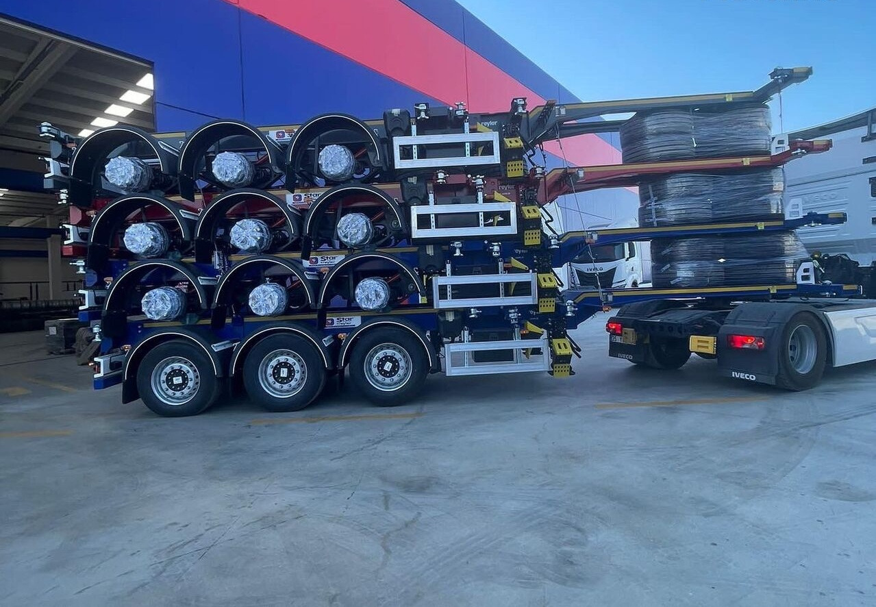 Star Yagcilar Telescopic container carrier - 集装箱运输车/ 可拆卸车身的半拖车:图5 Star Yagcilar Telescopic container carrier - 集装箱运输车/ 可拆卸车身的半拖车:图5