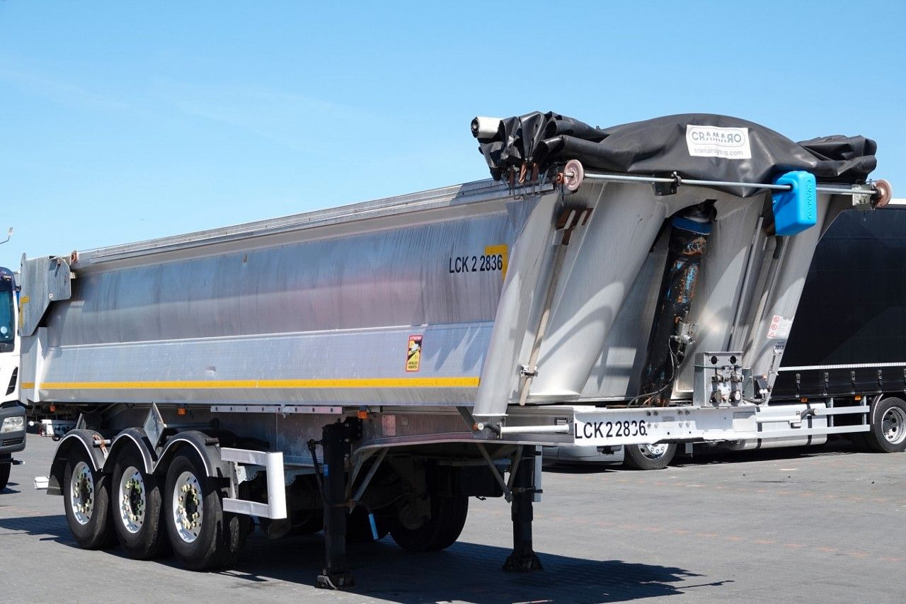 Benalu WYWROTKA / 25 m3 / ALUMINIOWA / HYDROKLAPA / 2X - 翻斗半拖车:图1 Benalu WYWROTKA / 25 m3 / ALUMINIOWA / HYDROKLAPA / 2X - 翻斗半拖车:图1