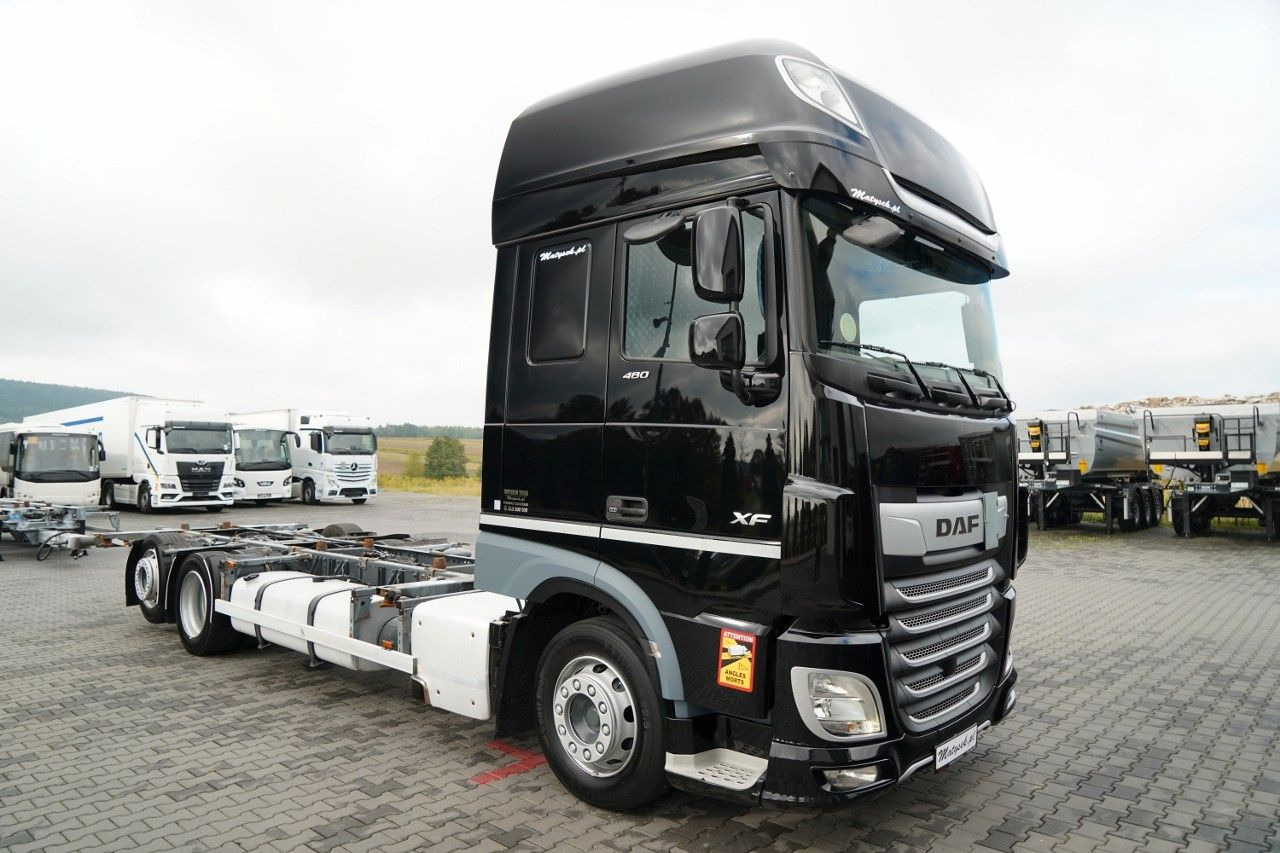 DAF XF 480 / BDF / 6X2 / SSC / I-PARK COOL / OŚ POD - 集装箱运输车/ 可拆卸车身的卡车:图4 DAF XF 480 / BDF / 6X2 / SSC / I-PARK COOL / OŚ POD - 集装箱运输车/ 可拆卸车身的卡车:图4