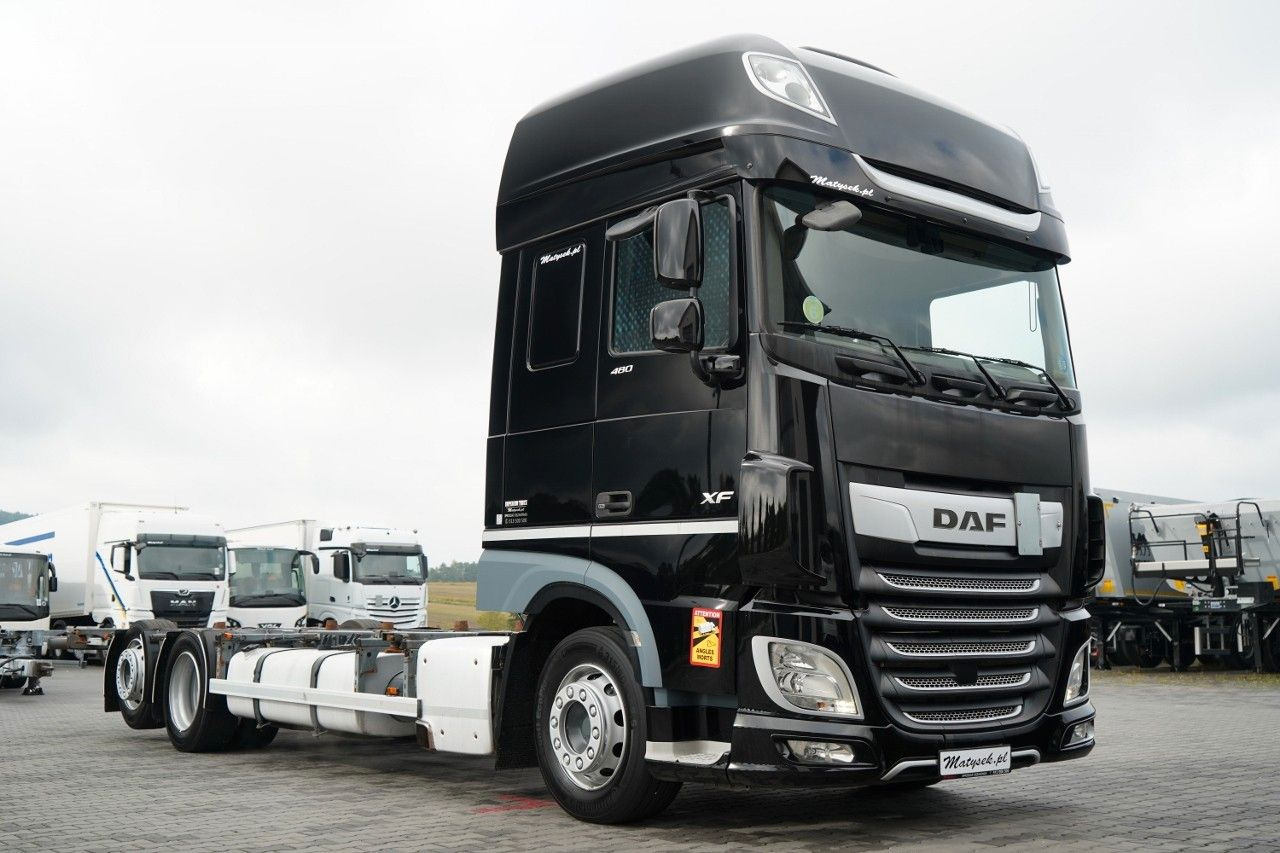 DAF XF 480 / BDF / 6X2 / SSC / I-PARK COOL / OŚ POD - 集装箱运输车/ 可拆卸车身的卡车:图3 DAF XF 480 / BDF / 6X2 / SSC / I-PARK COOL / OŚ POD - 集装箱运输车/ 可拆卸车身的卡车:图3