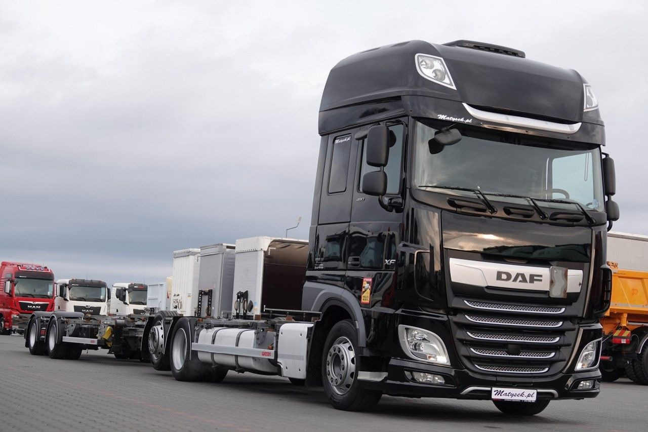 DAF XF 480 / BDF / ZESTAW TANDEM / 2019 / PO KONTRAK - 集装箱运输车/ 可拆卸车身的卡车:图2 DAF XF 480 / BDF / ZESTAW TANDEM / 2019 / PO KONTRAK - 集装箱运输车/ 可拆卸车身的卡车:图2