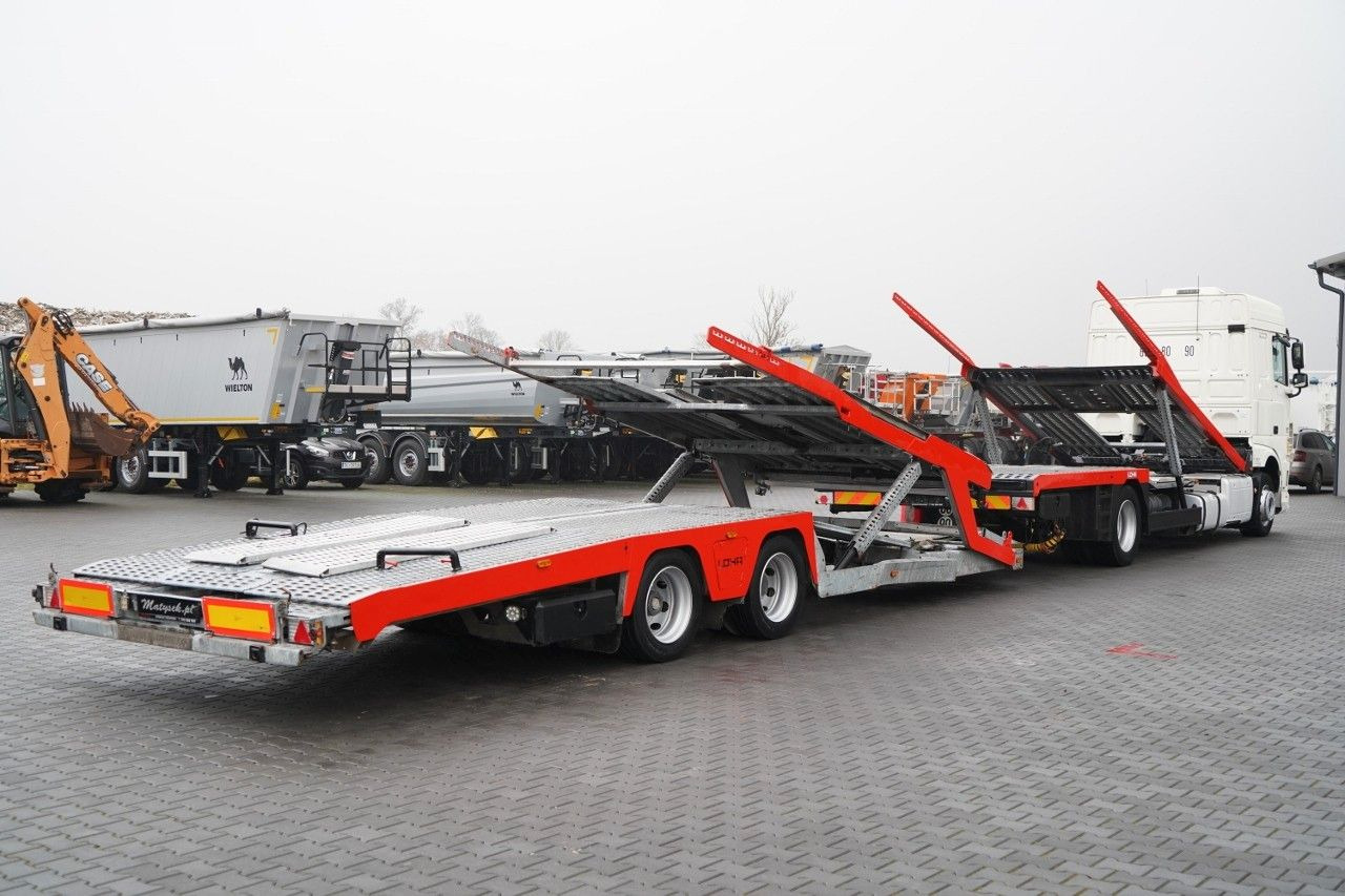 DAF XF 480 / LORA / LOHR / 16,5 M / 4 DOSTAWCZAKI / - 自动转运卡车:图4 DAF XF 480 / LORA / LOHR / 16,5 M / 4 DOSTAWCZAKI / - 自动转运卡车:图4