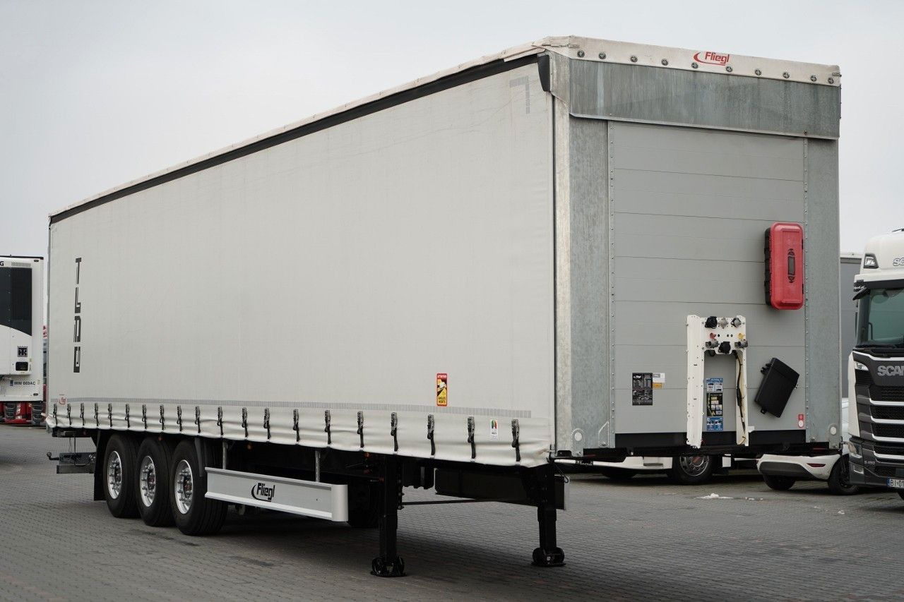 Fliegl STANDARD / OŚ PODONOSZONA / SAF - 侧帘半拖车:图1 Fliegl STANDARD / OŚ PODONOSZONA / SAF - 侧帘半拖车:图1