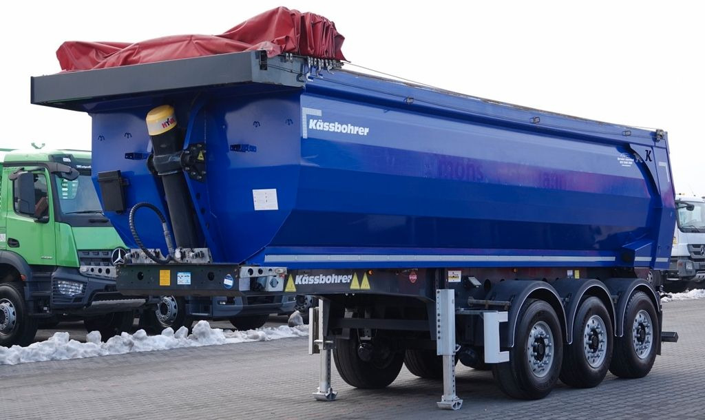 Kässbohrer WYWROTKA 29 m3 / STALOWA / RYNNA WANNA / HP - 侧帘半拖车:图1 Kässbohrer WYWROTKA 29 m3 / STALOWA / RYNNA WANNA / HP - 侧帘半拖车:图1