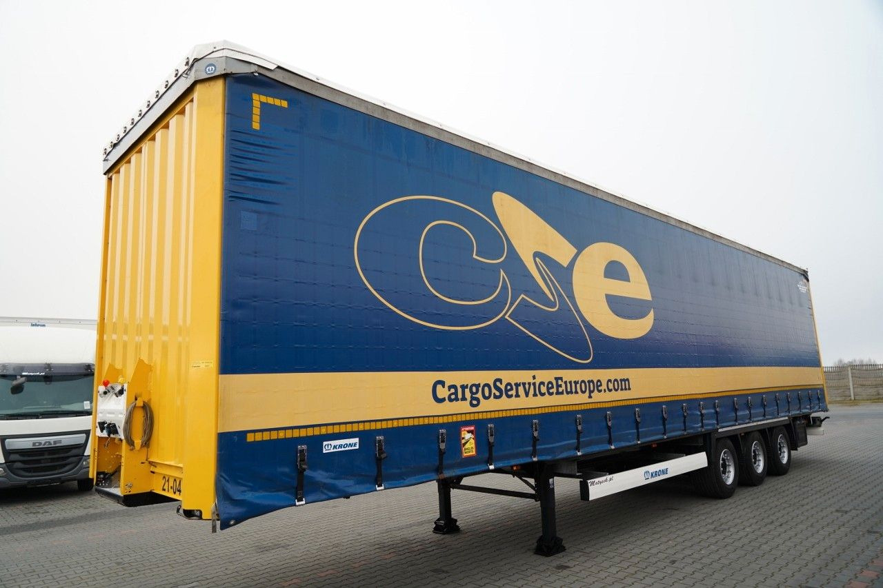 Krone FIRANKA / MEGA / DACH PODNOSZONY / LOW DECK / - 侧帘半拖车:图2 Krone FIRANKA / MEGA / DACH PODNOSZONY / LOW DECK / - 侧帘半拖车:图2