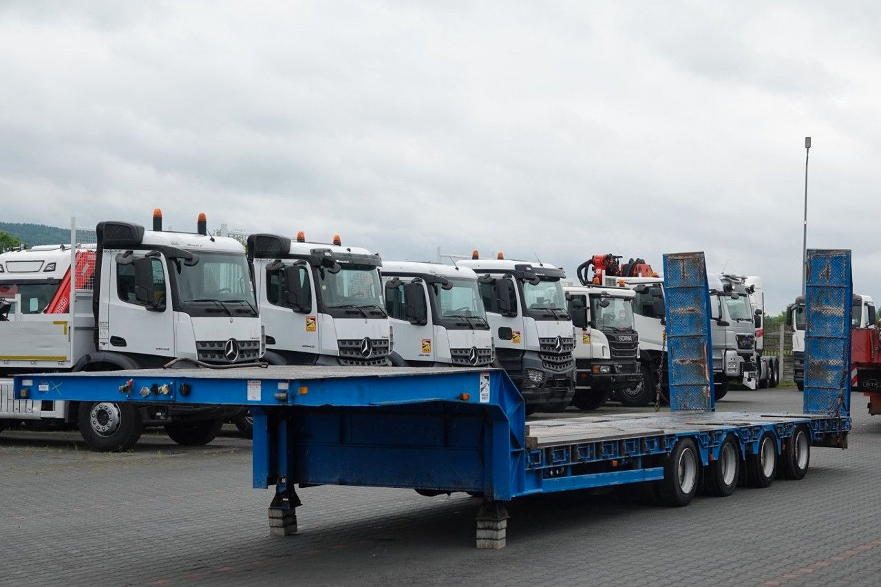 LAWETA NISKOPODWOZIOWA / POSZERZANA / 4 OSIE / - 低装载半拖车:图1 LAWETA NISKOPODWOZIOWA / POSZERZANA / 4 OSIE / - 低装载半拖车:图1