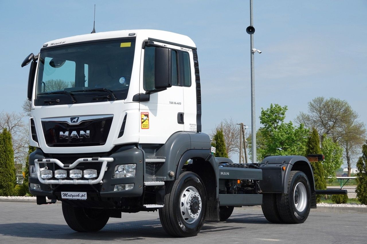 MAN TGS 18.420 / 4X4 / RAMA DŁ. 5,6 M / NAVI / DO Z - 牵引车:图1 MAN TGS 18.420 / 4X4 / RAMA DŁ. 5,6 M / NAVI / DO Z - 牵引车:图1