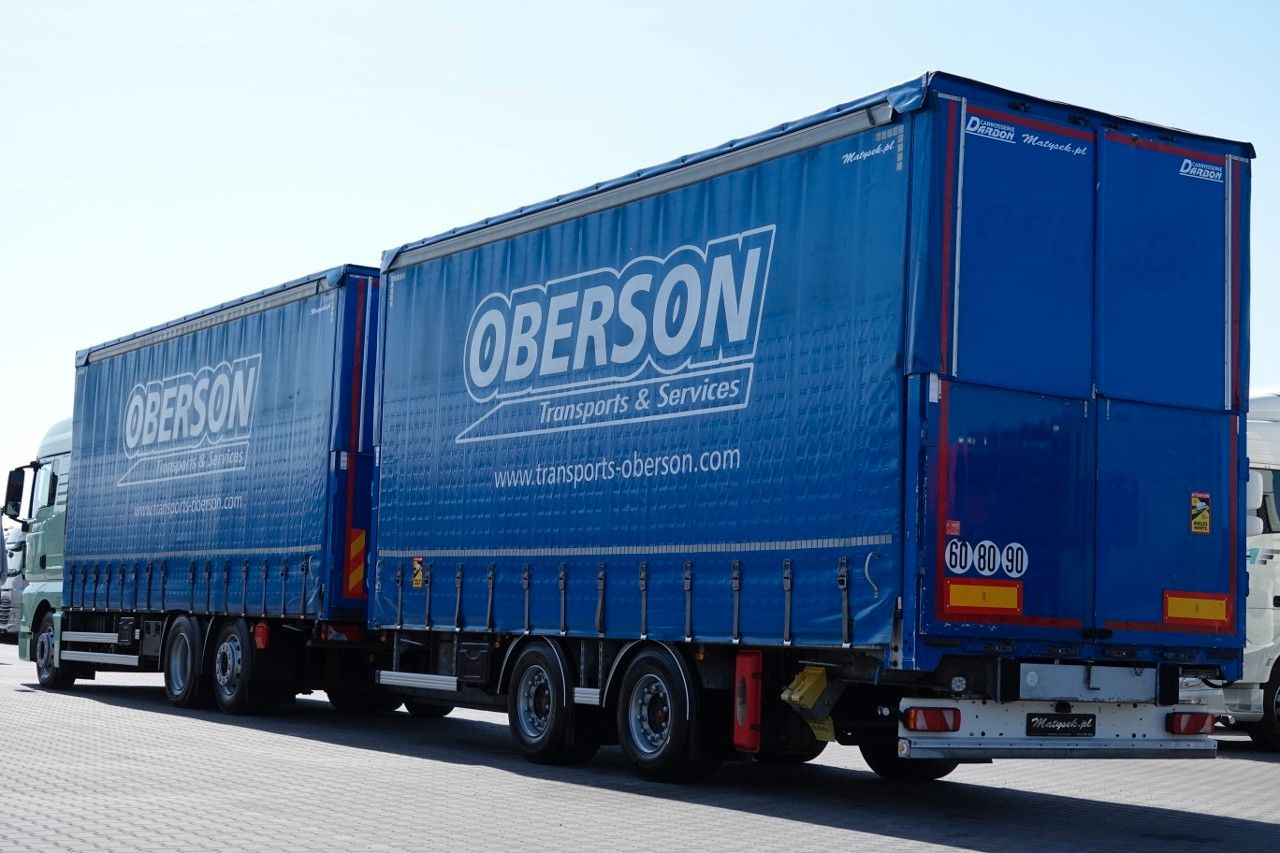 MAN TGX 26.460 / ZESTAW TANDEM PRZEJAZDOWY / 120 M3 - 侧帘卡车:图3 MAN TGX 26.460 / ZESTAW TANDEM PRZEJAZDOWY / 120 M3 - 侧帘卡车:图3