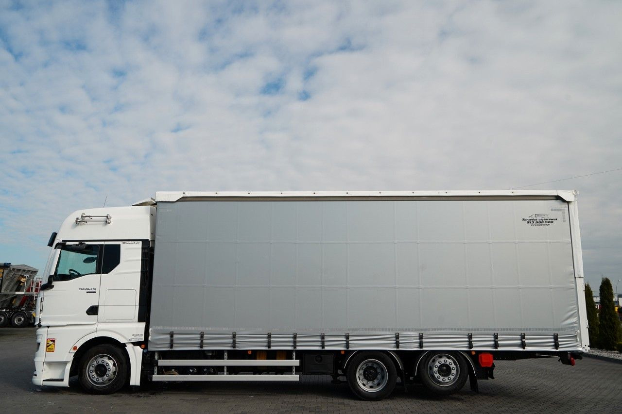 MAN TGX 26.470 / 6x2 / FIRANKA / SOLÓWKA / 6x2 / 12 - 侧帘卡车:图3 MAN TGX 26.470 / 6x2 / FIRANKA / SOLÓWKA / 6x2 / 12 - 侧帘卡车:图3