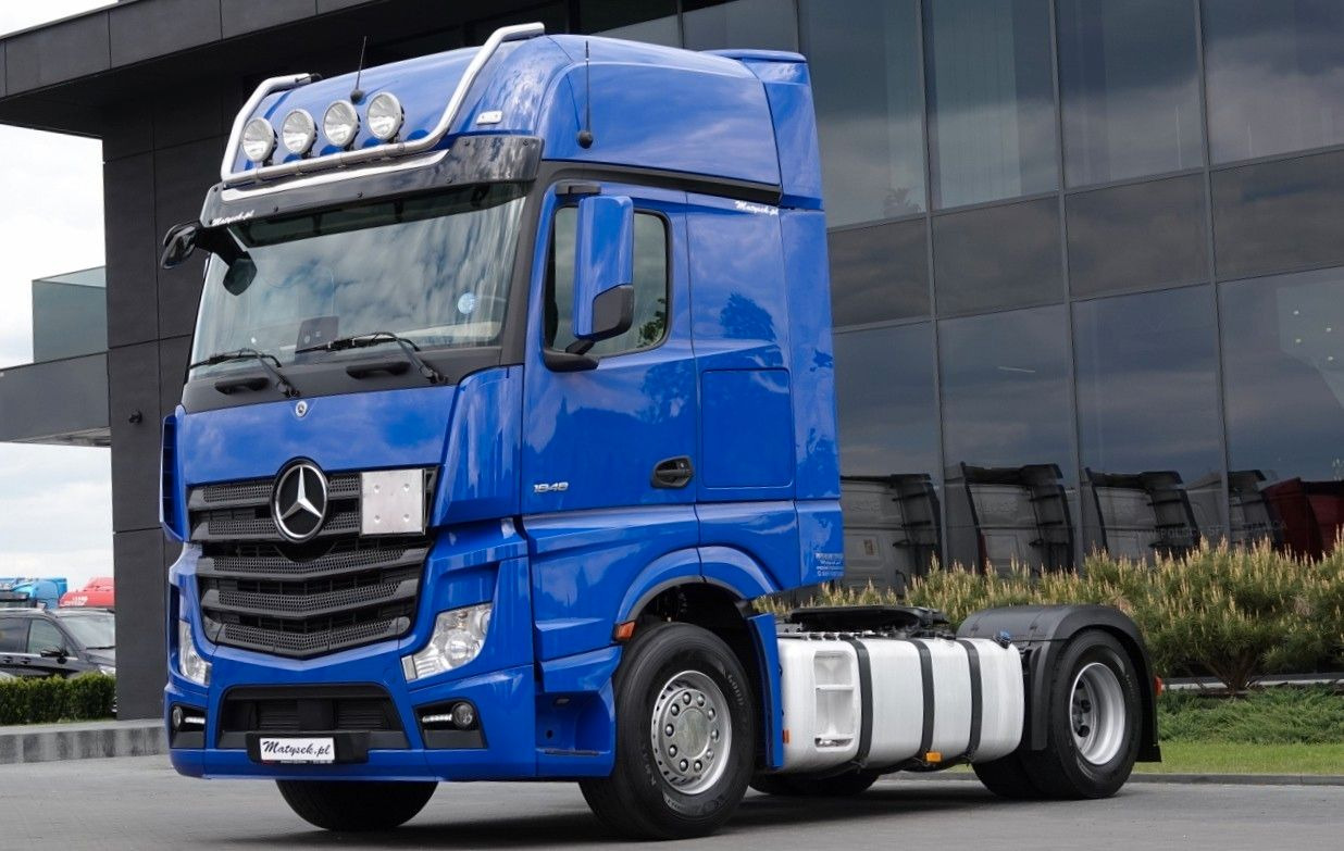 Mercedes-Benz ACTROS 1848 / GIGA SPACE / RETARDER / PO KONTRA - 牵引车:图1 Mercedes-Benz ACTROS 1848 / GIGA SPACE / RETARDER / PO KONTRA - 牵引车:图1