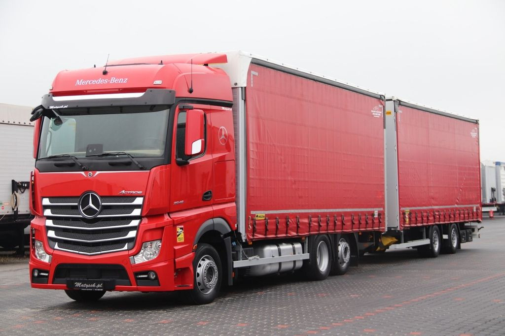 Mercedes-Benz ACTROS 2548/JUMBO TRUCK 120 M3/VEHICULAR/I-COOL - 侧帘卡车:图5 Mercedes-Benz ACTROS 2548/JUMBO TRUCK 120 M3/VEHICULAR/I-COOL - 侧帘卡车:图5