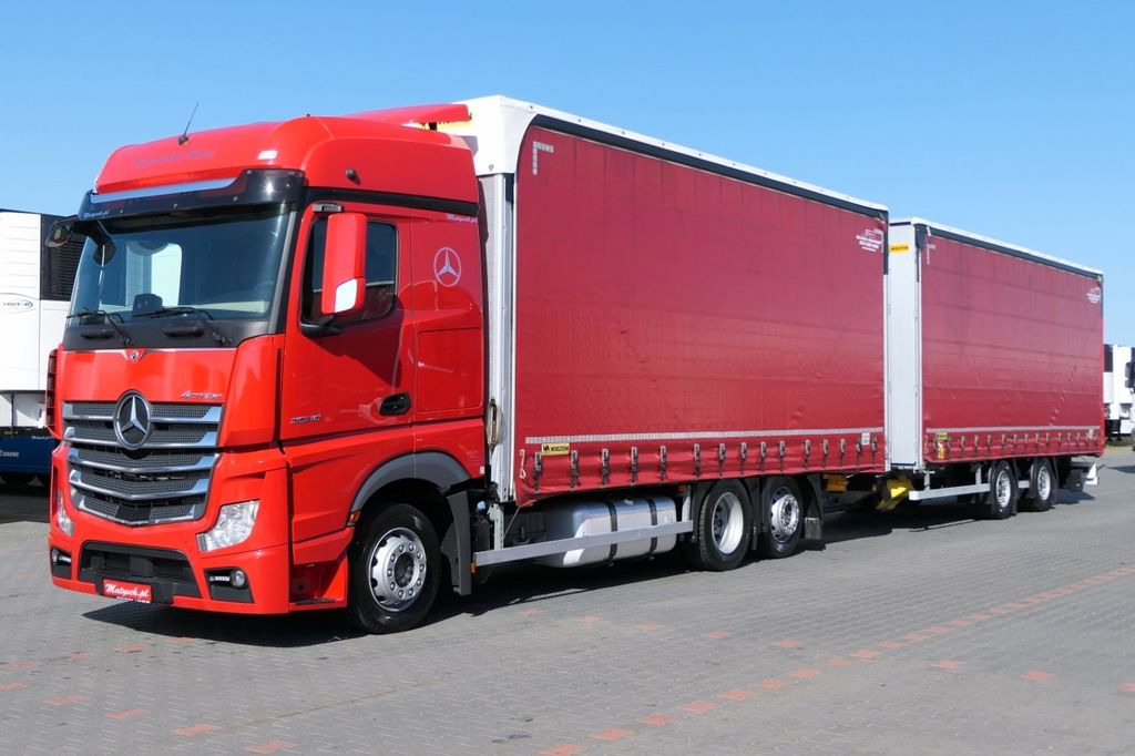 Mercedes-Benz ACTROS 2548/JUMBO TRUCK 120 M3/VEHICULAR/I-COOL - 侧帘卡车:图3 Mercedes-Benz ACTROS 2548/JUMBO TRUCK 120 M3/VEHICULAR/I-COOL - 侧帘卡车:图3