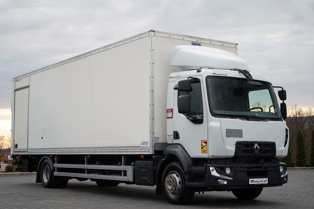 Renault D 210 / 4x2 / KONTENER / 8,6 M / MOCNA PODŁOGA - 厢式卡车:图1 Renault D 210 / 4x2 / KONTENER / 8,6 M / MOCNA PODŁOGA - 厢式卡车:图1