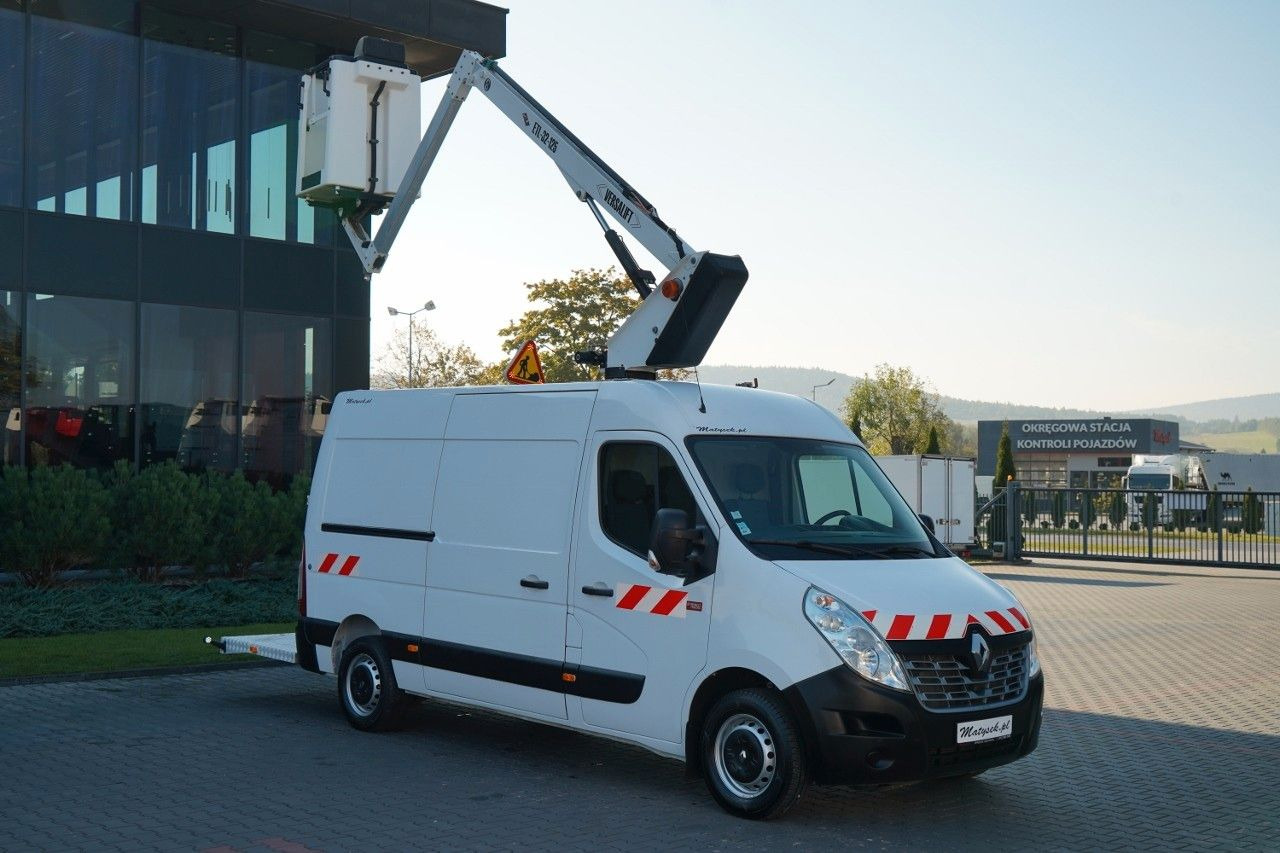 Renault MASTER / PODNOŚNIK KOSZOWY - 10.5 m / BLASZAK + - 车载空中平台:图1 Renault MASTER / PODNOŚNIK KOSZOWY - 10.5 m / BLASZAK + - 车载空中平台:图1