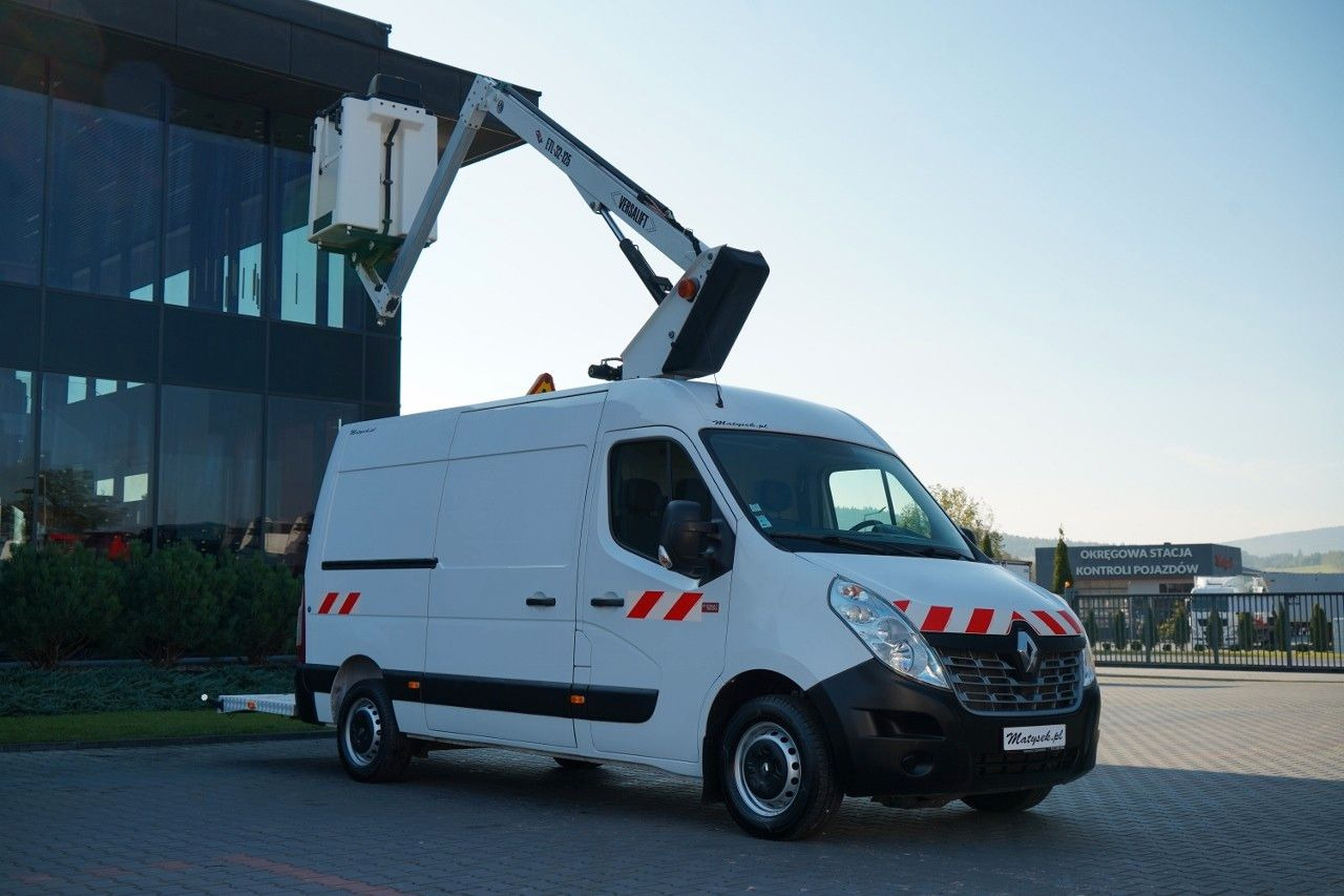 Renault MASTER / PODNOŚNIK KOSZOWY - 10.5 m / BLASZAK + - 车载空中平台:图2 Renault MASTER / PODNOŚNIK KOSZOWY - 10.5 m / BLASZAK + - 车载空中平台:图2