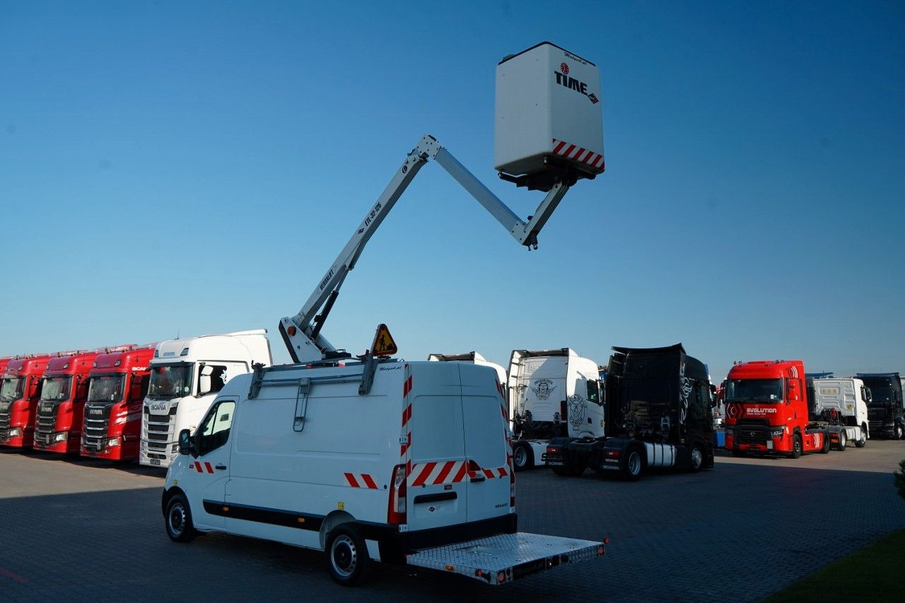 Renault MASTER / PODNOŚNIK KOSZOWY - 10.5 m / BLASZAK + - 车载空中平台:图5 Renault MASTER / PODNOŚNIK KOSZOWY - 10.5 m / BLASZAK + - 车载空中平台:图5