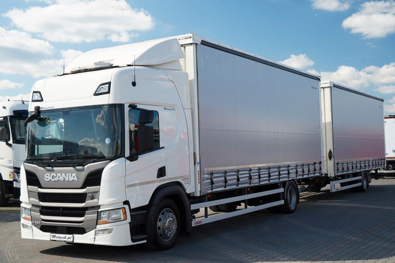 Scania P 280 / ZESTAW TANDEM / 120 M3 / WECON / 2022 R - 侧帘卡车:图3 Scania P 280 / ZESTAW TANDEM / 120 M3 / WECON / 2022 R - 侧帘卡车:图3