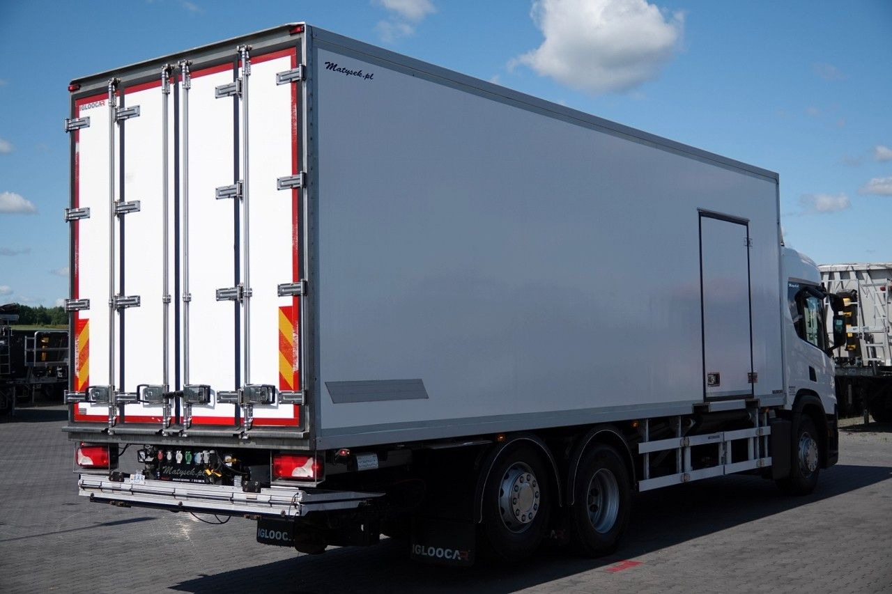 Scania P 410 / 6X2 /CHŁODNIA / SLÓWKA / Agregat THERMO - 冷藏车:图4 Scania P 410 / 6X2 /CHŁODNIA / SLÓWKA / Agregat THERMO - 冷藏车:图4