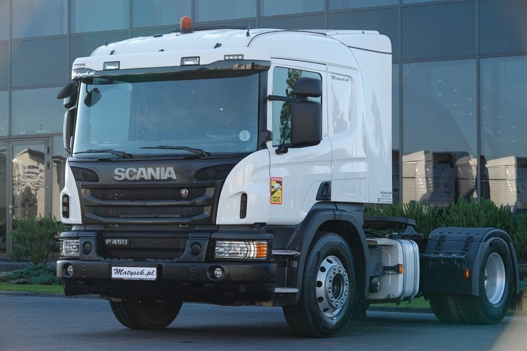 Scania P 450 / RETARDER / NISKA KABINA / WYSOKO ZAWIESZ - 牵引车:图5 Scania P 450 / RETARDER / NISKA KABINA / WYSOKO ZAWIESZ - 牵引车:图5