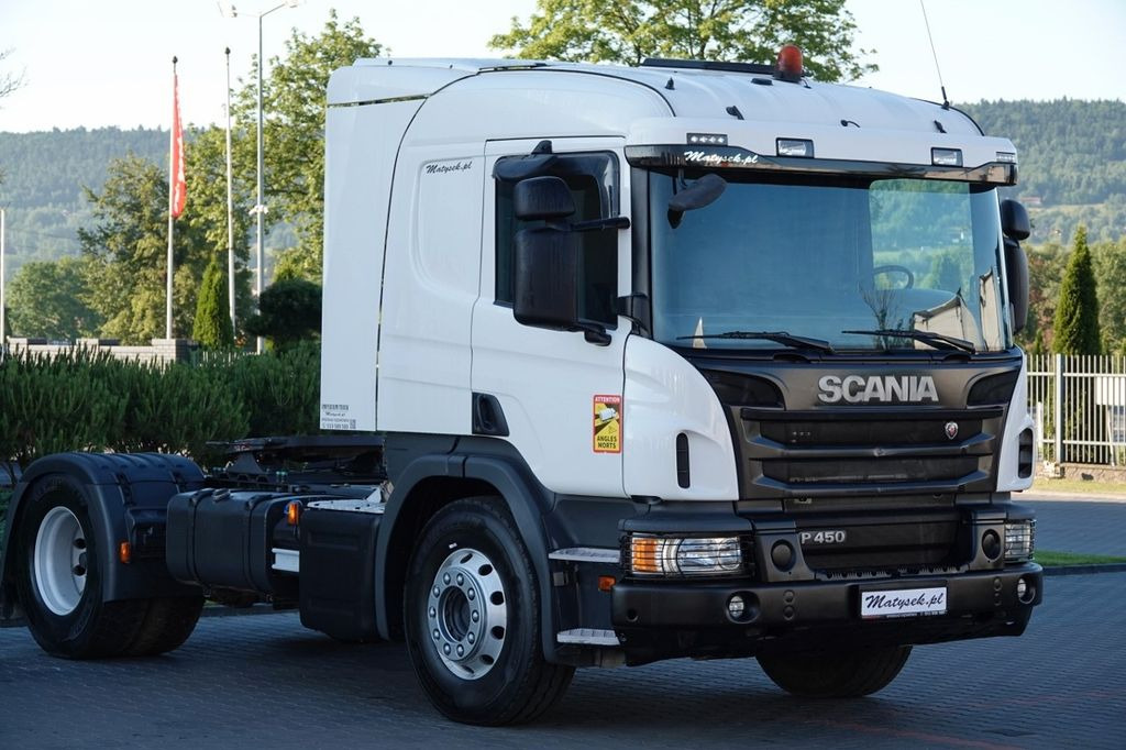 Scania P 450 / RETARDER / NISKA KABINA / WYSOKO ZAWIESZ - 牵引车:图1 Scania P 450 / RETARDER / NISKA KABINA / WYSOKO ZAWIESZ - 牵引车:图1