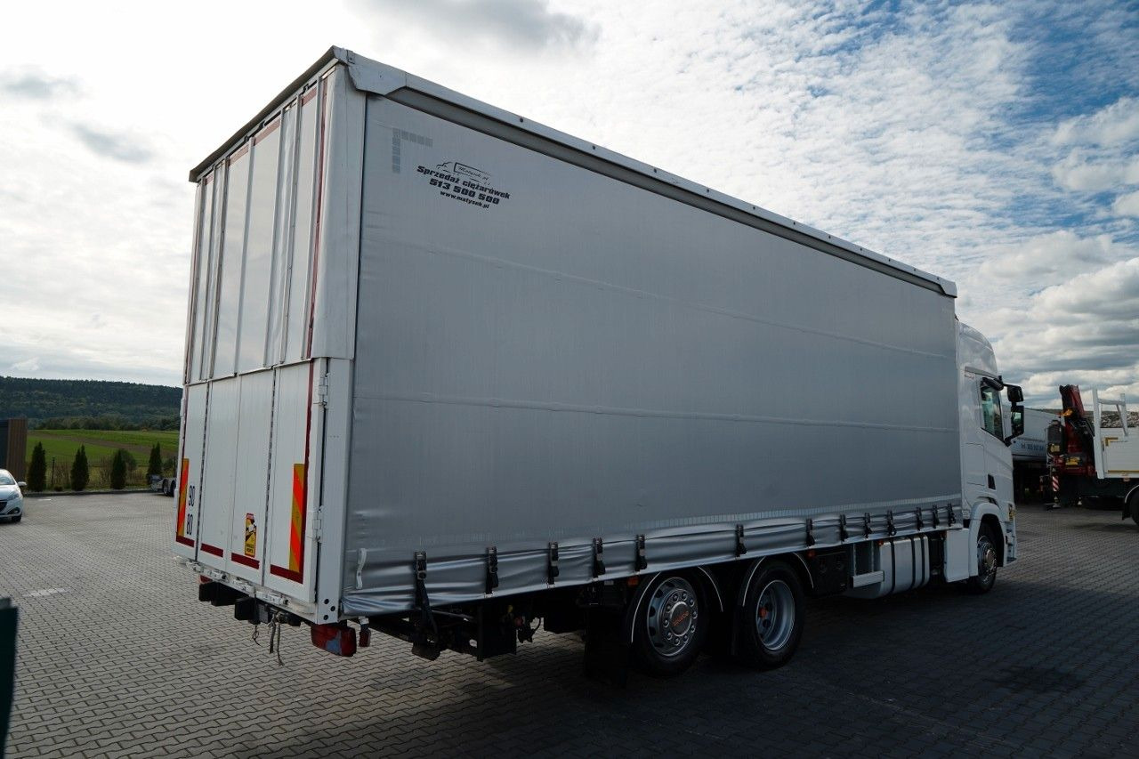Scania R 450 / MEGA / 6x2 / FIRANKA - 8,2 m / SOLÓWKA / - 侧帘卡车:图5 Scania R 450 / MEGA / 6x2 / FIRANKA - 8,2 m / SOLÓWKA / - 侧帘卡车:图5