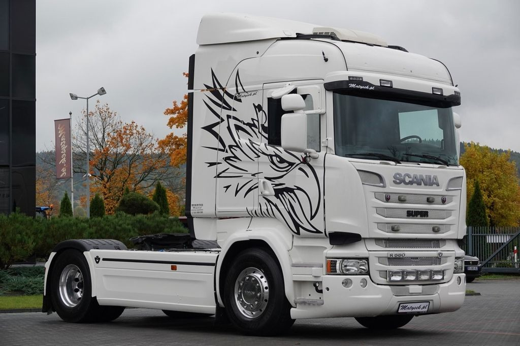 Scania R 580 / V8 / RETARDER / CAŁA NA PODUSZKACH - 牵引车:图1 Scania R 580 / V8 / RETARDER / CAŁA NA PODUSZKACH - 牵引车:图1