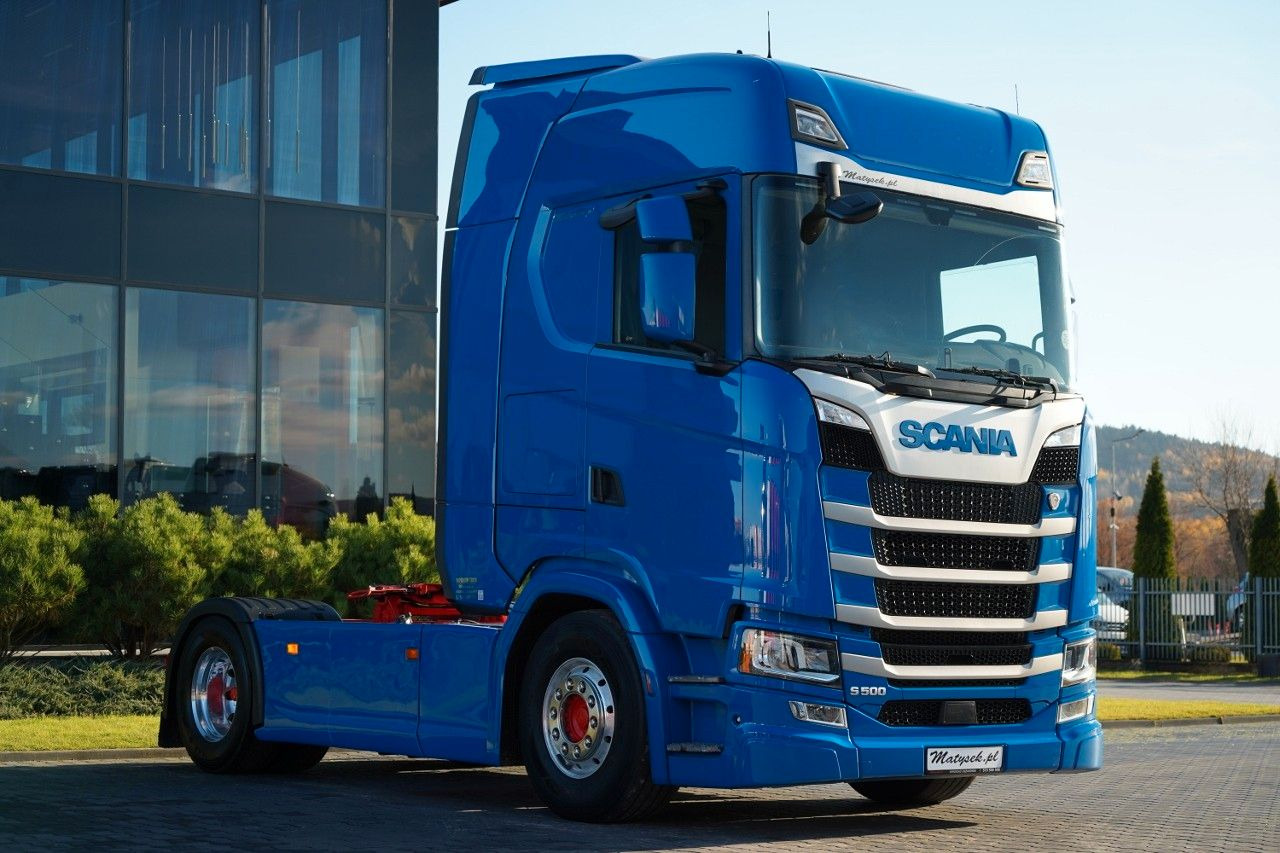 Scania S 500 / RETARDER / I-PARK COOL / ALUFELGI - 牵引车:图1 Scania S 500 / RETARDER / I-PARK COOL / ALUFELGI - 牵引车:图1