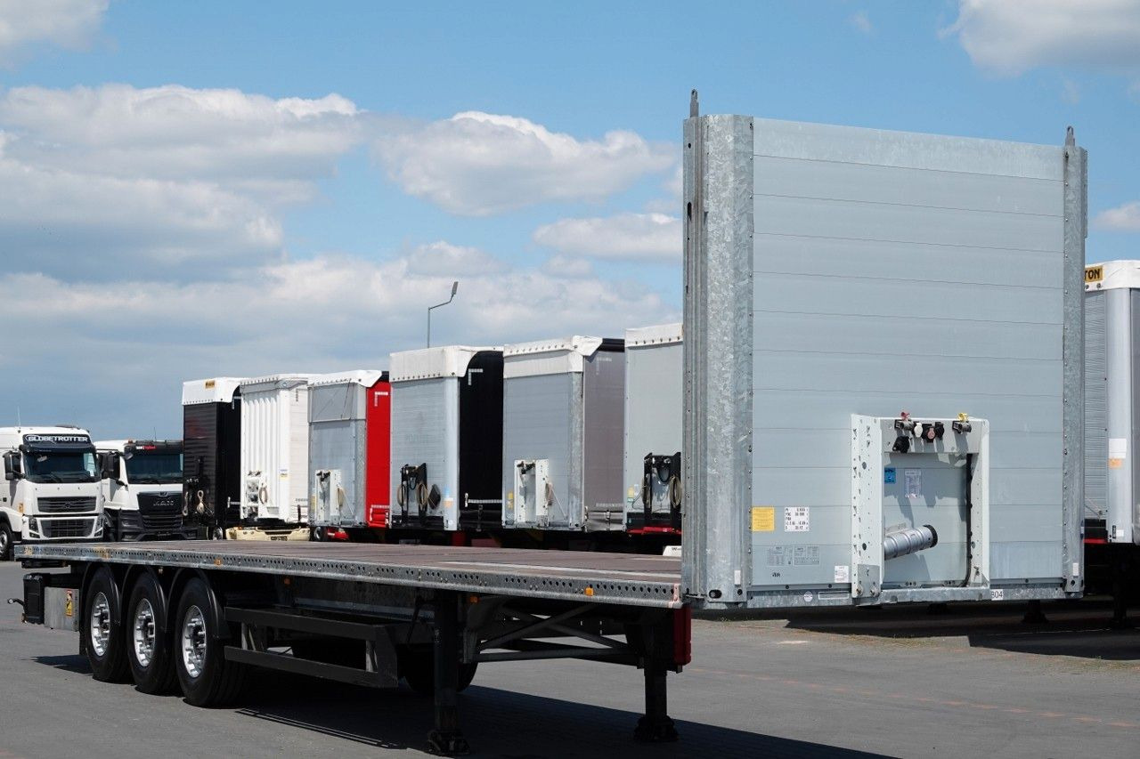 Schmitz Cargobull NACZEPA PLATFORMA / 2019 / OPONY 100% / WAGA: 5 - 栏板式/ 平板半拖车:图1 Schmitz Cargobull NACZEPA PLATFORMA / 2019 / OPONY 100% / WAGA: 5 - 栏板式/ 平板半拖车:图1