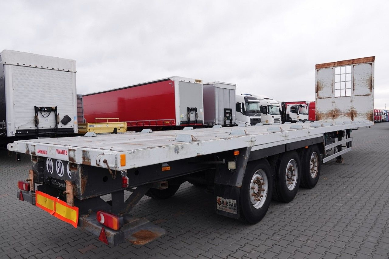 Schmitz Cargobull NACZEPA PLATFORMA / MOCNA PODŁOGA / OSIE SAF - 栏板式/ 平板半拖车:图5 Schmitz Cargobull NACZEPA PLATFORMA / MOCNA PODŁOGA / OSIE SAF - 栏板式/ 平板半拖车:图5