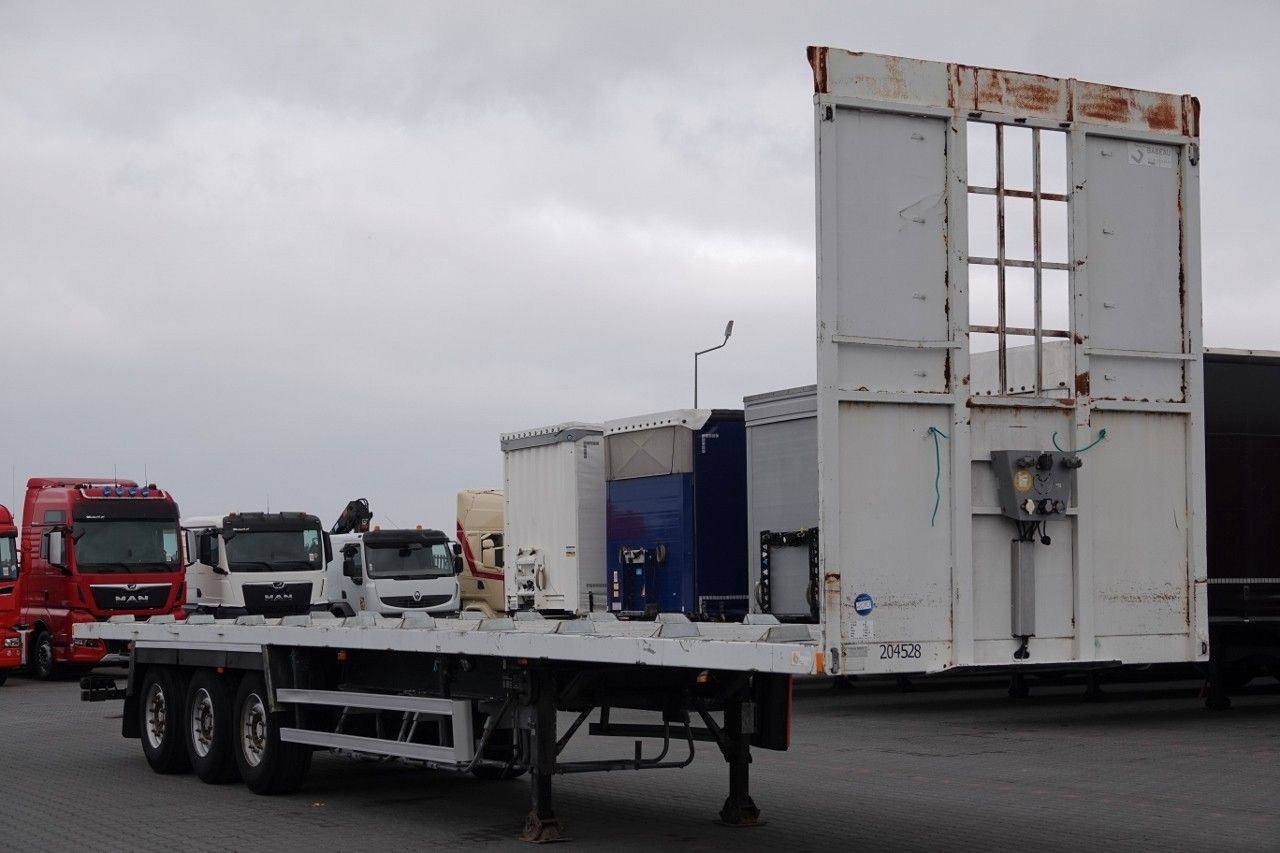 Schmitz Cargobull NACZEPA PLATFORMA / MOCNA PODŁOGA / OSIE SAF - 栏板式/ 平板半拖车:图1 Schmitz Cargobull NACZEPA PLATFORMA / MOCNA PODŁOGA / OSIE SAF - 栏板式/ 平板半拖车:图1
