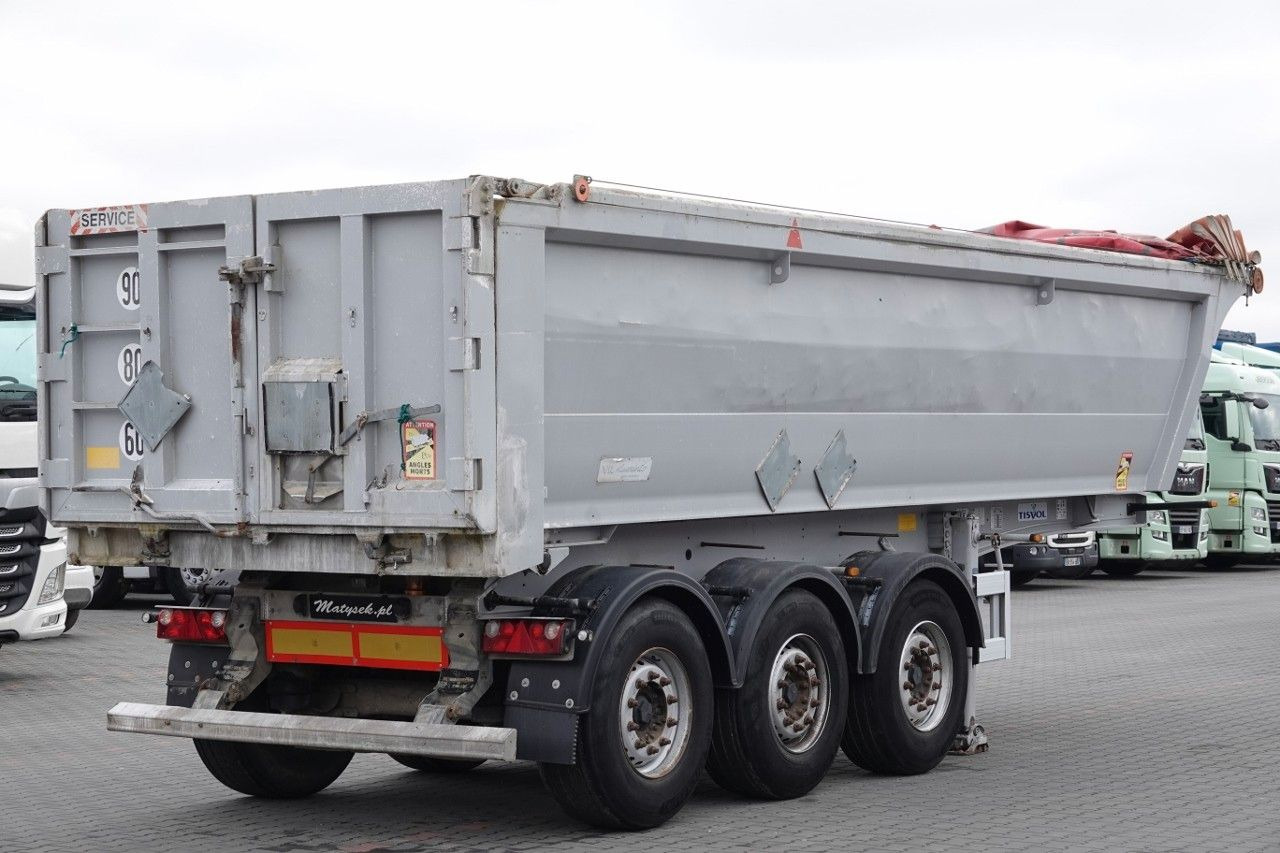Stas TISVOL WYWROTKA / 24m3 / ALUMINIOWA / WAGA: 4900 - 翻斗半拖车:图4 Stas TISVOL WYWROTKA / 24m3 / ALUMINIOWA / WAGA: 4900 - 翻斗半拖车:图4