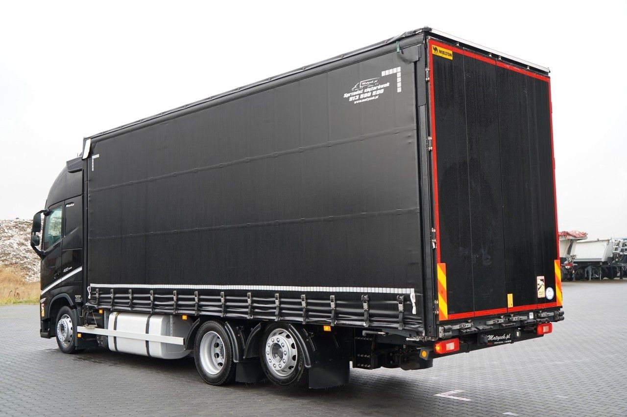 Volvo FH 460 / 6x2 / FIRANKA- 7,7 m / DACH PODNOSZONY - 侧帘卡车:图5 Volvo FH 460 / 6x2 / FIRANKA- 7,7 m / DACH PODNOSZONY - 侧帘卡车:图5