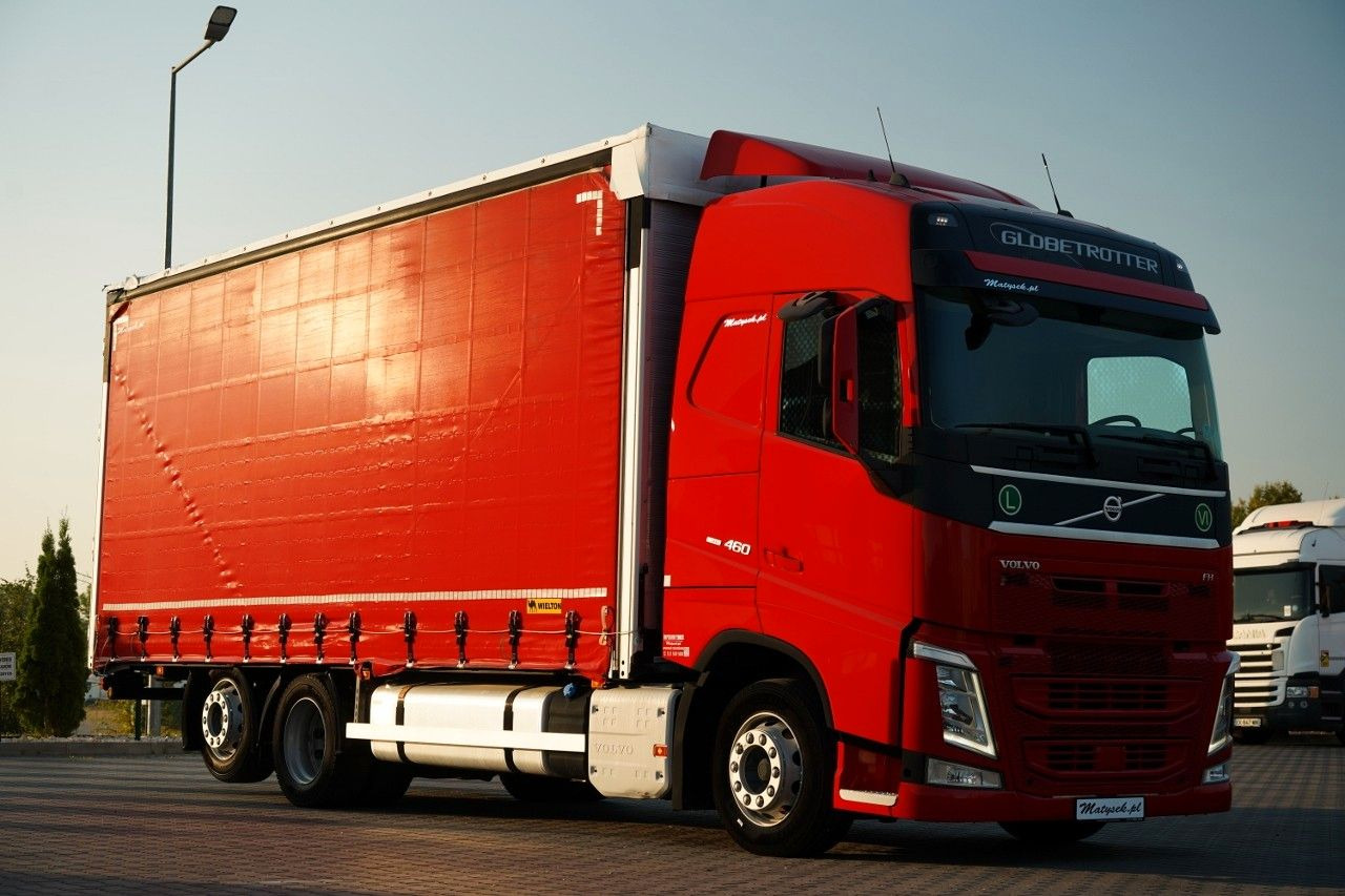 Volvo FH 460 / FIRANKA / 6x2 / PODNOSZONY DACH / I-PAR - 侧帘卡车:图4 Volvo FH 460 / FIRANKA / 6x2 / PODNOSZONY DACH / I-PAR - 侧帘卡车:图4
