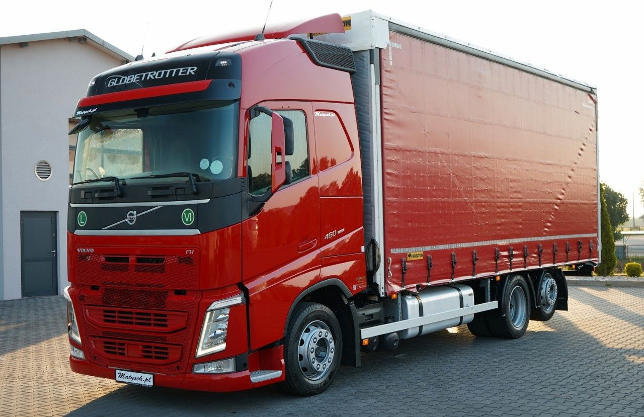 Volvo FH 460 / FIRANKA / 6x2 / PODNOSZONY DACH / I-PAR - 侧帘卡车:图1 Volvo FH 460 / FIRANKA / 6x2 / PODNOSZONY DACH / I-PAR - 侧帘卡车:图1