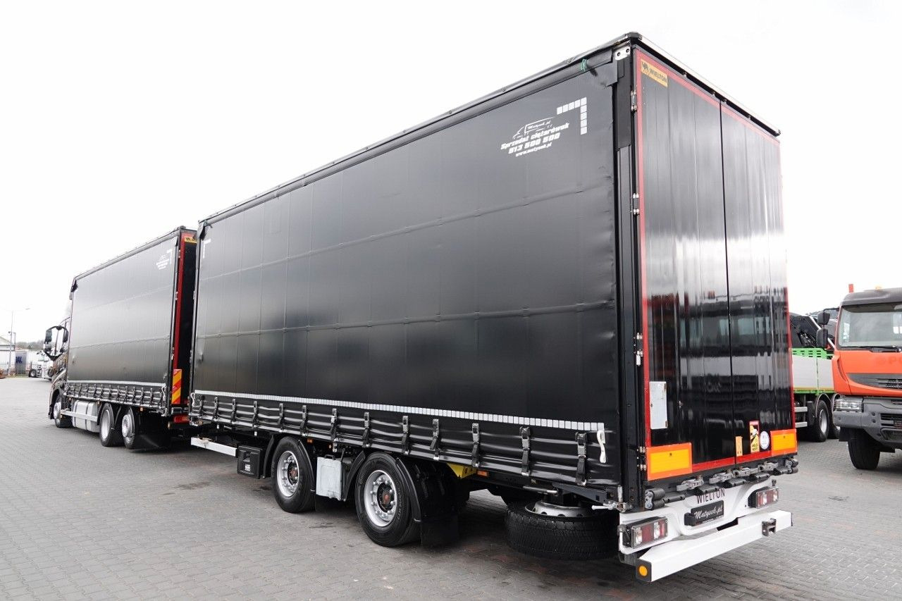 Volvo FH 460 / I-SAVE / XXL / ZESTAW TANDEM PRZEJAZDOW - 侧帘卡车:图2 Volvo FH 460 / I-SAVE / XXL / ZESTAW TANDEM PRZEJAZDOW - 侧帘卡车:图2