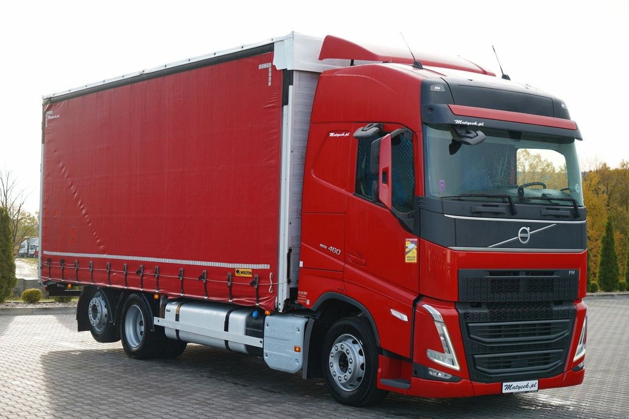 Volvo FH 460 / SOLÓWKA / I-SAVE / I-PARK COOL / OŚ POD - 侧帘卡车:图1 Volvo FH 460 / SOLÓWKA / I-SAVE / I-PARK COOL / OŚ POD - 侧帘卡车:图1