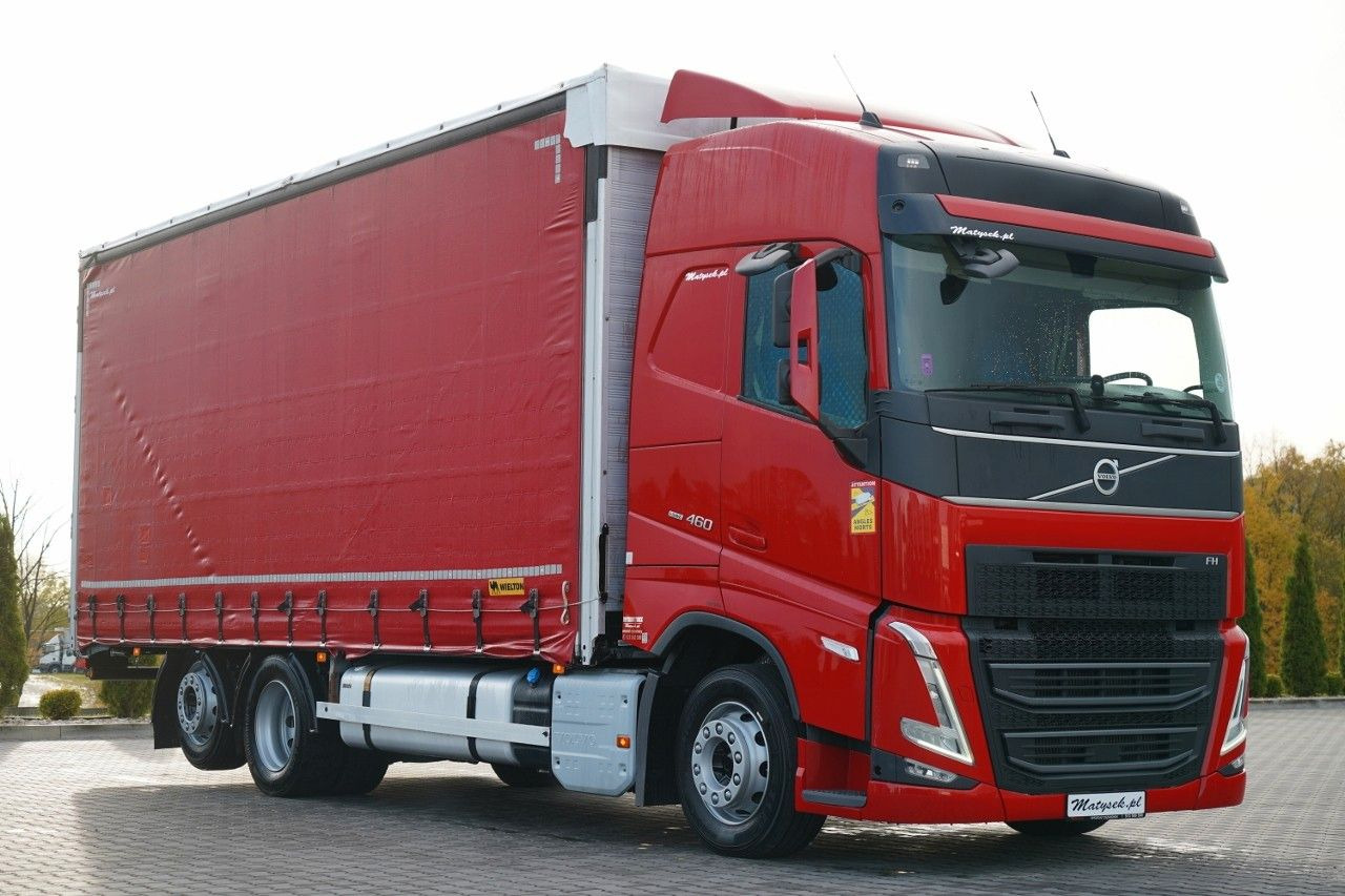 Volvo FH 460 / SOLÓWKA / I-SAVE / I-PARK COOL / OŚ POD - 侧帘卡车:图2 Volvo FH 460 / SOLÓWKA / I-SAVE / I-PARK COOL / OŚ POD - 侧帘卡车:图2