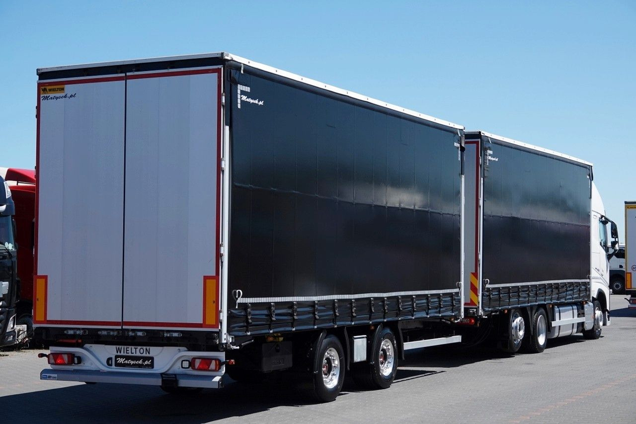 Volvo FH 460 / ZESTAW TANDEM / 120 M3 / FULL AIRMATIC - 侧帘卡车:图4 Volvo FH 460 / ZESTAW TANDEM / 120 M3 / FULL AIRMATIC - 侧帘卡车:图4