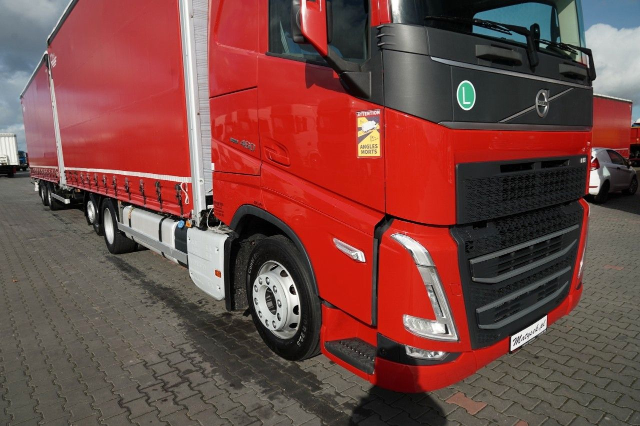Volvo FH 460 / ZESTAW TANDEM / 120 M3 / PRZEJAZDOWY / - 侧帘卡车:图5 Volvo FH 460 / ZESTAW TANDEM / 120 M3 / PRZEJAZDOWY / - 侧帘卡车:图5